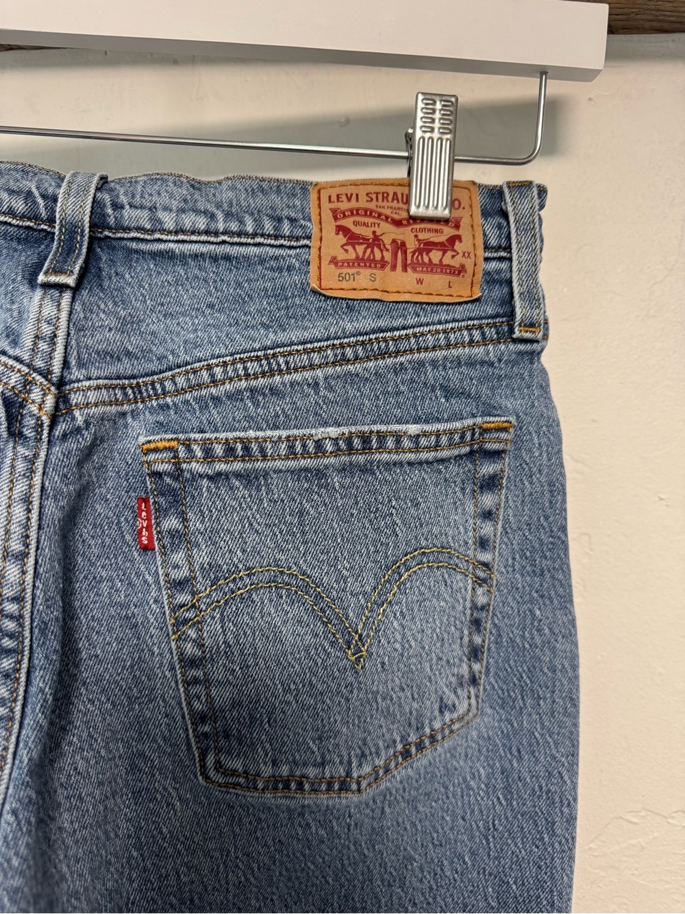 Levi's 501 Straight Women’s Jeans - Light Blue